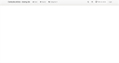 Desktop Screenshot of angkorhosting.com